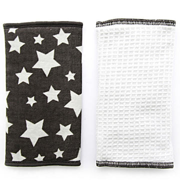 BabyHopper(ベビーホッパー)  リバーシブル・ベルトカバー ブラックスター【ゆうパケット送料無料】